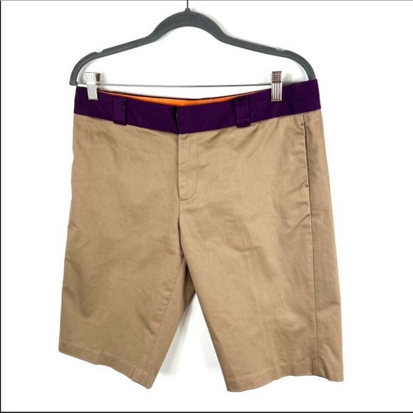 Tory Burch bermuda khaki shorts - Picture 1 of 8